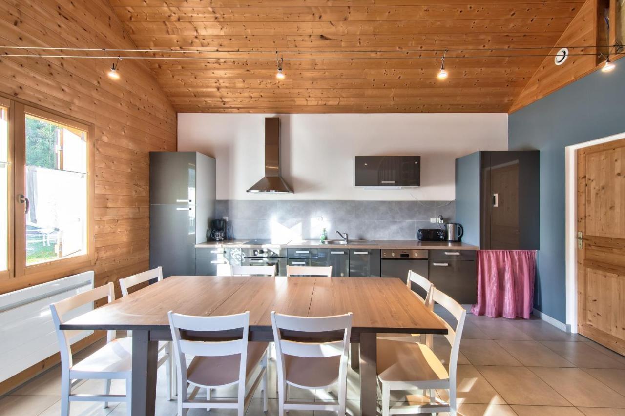 Chalet De Charme - Le Martinet Ney Exterior foto